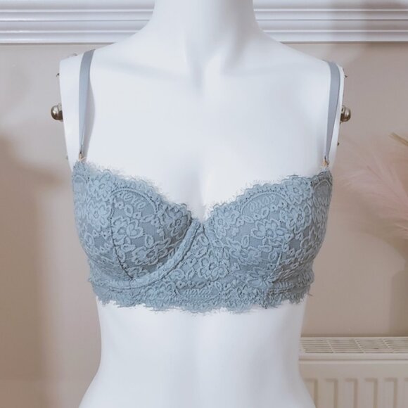 Aerie Real Power Balconette Lace Bra - Picture 1 of 11